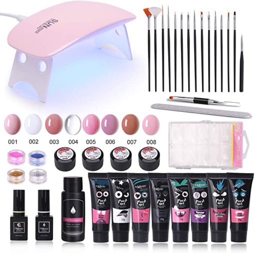 8 In 1 Never Fade Extension Nail Gel Kit - Image 12