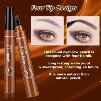 Microblading 4-Tips Eyebrow Pen