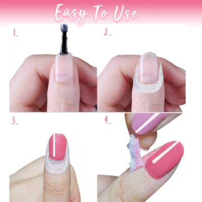 Easy Peel-Off Cuticle Guard