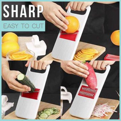 4-In-1 Stainless Steel Vegetable Slicer