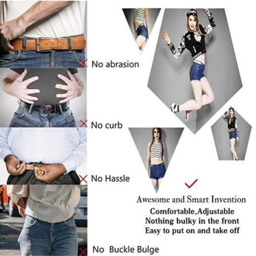 Buckle-Free Adjustable Belt - Image 2