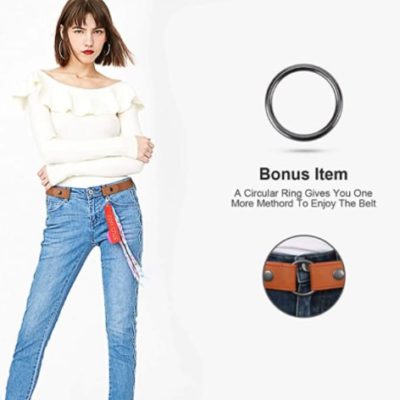 Buckle-Free Adjustable Belt