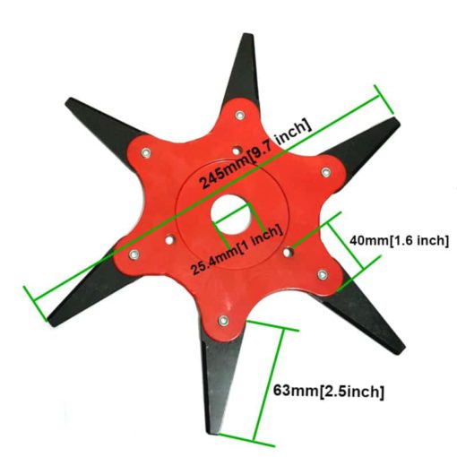 6 Steel Razors Trimmer Head - Image 3