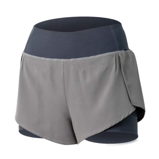 Double Layered Yoga Shorts - Image 4