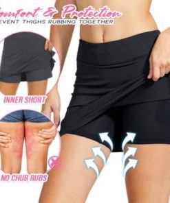 Chafe-Free Skort With Hidden Pocket