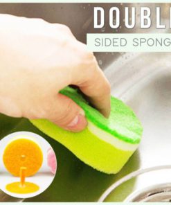 Double-Side Suction Cup Cleaning Sponges – Set For 5