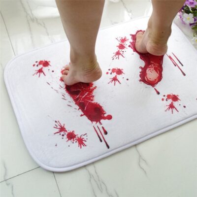 Halloween Bloody Bath Mat,Bloody Bath Mat,Bath Mat,Halloween Bloody Bath,Halloween Bloody