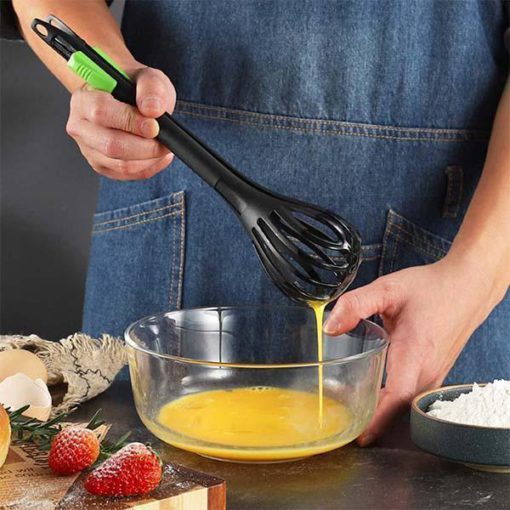 Kitchen Tongs Egg Whisk - Image 2