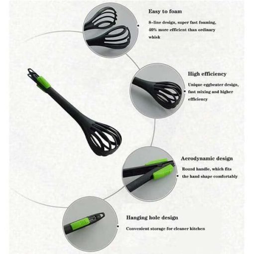 Kitchen Tongs Egg Whisk - Image 7