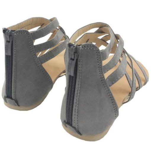 Roman Cross Strap Sandals - Image 4