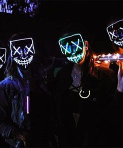 Halloween Led Face Mask,Led Face Mask,Face Mask,Halloween Led Face