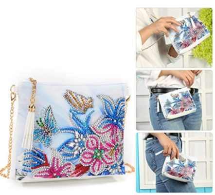 Bejewelled DIY Diamond Clutch Bag