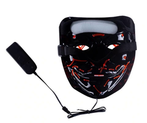 Halloween Led Face Mask,Led Face Mask,Face Mask,Halloween Led Face