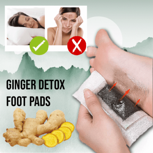 Ginger Detox Foot Pads (10 pcs) - Image 2