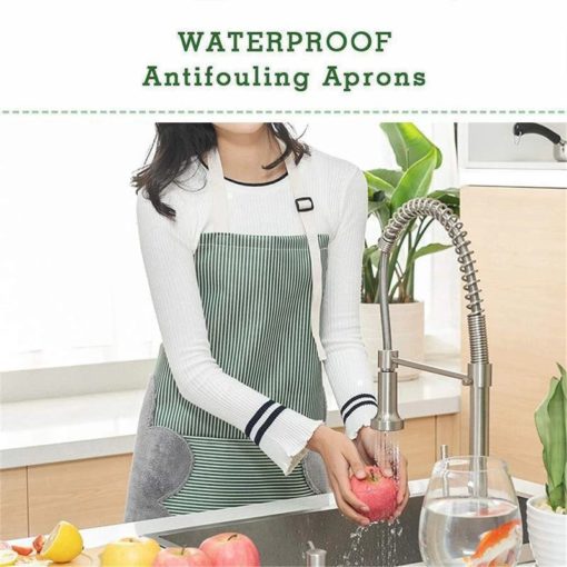 Adjustable Erasable Waterproof Kitchen Apron - Image 2