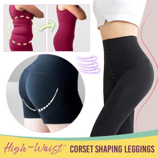 High-Waist Corset Shaping Leggings