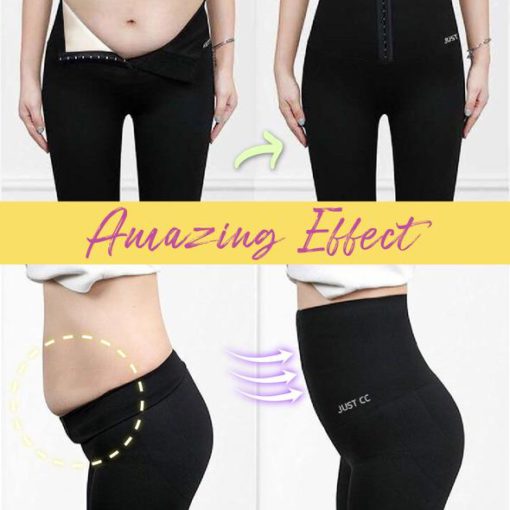 High-Waist Corset Shaping Leggings - Image 3