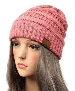 Knit Slouchy Beanie,Slouchy Beanie,Soft Knit