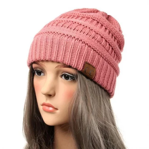 Knit Slouchy Beanie,Slouchy Beanie,Soft Knit