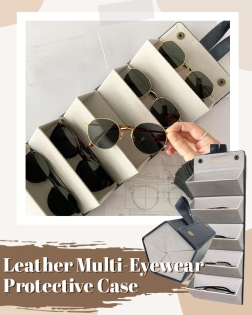 Leather Eyewear Organizer - Image 3