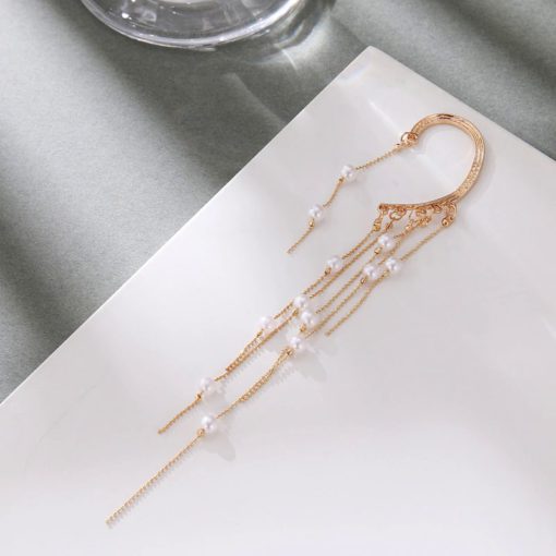 Thread Tassel Drop Earrings For Women - Image 3