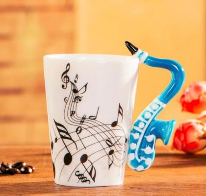 Novelty Guitar Ceramic Mug,Novelty Ceramic Mug,Novelty Guitar Mug,Guitar Ceramic Mug,Ceramic Mug