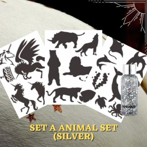 Halloween Glitter Tattoo Kit - Image 5