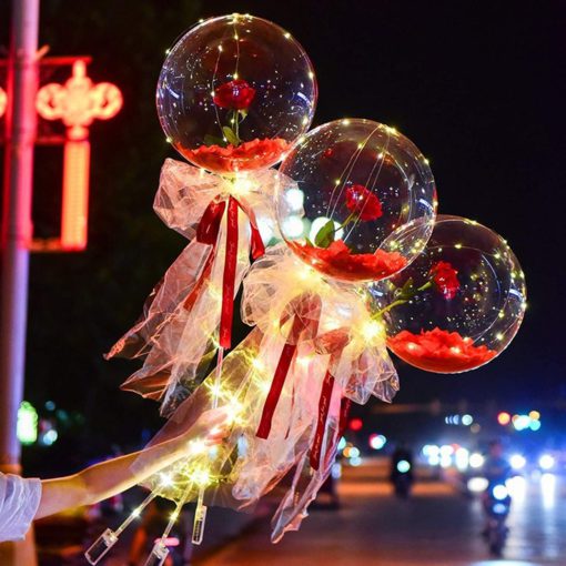 Led Balloon Rose Bouquet - Image 6