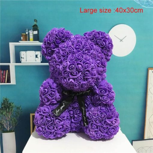 Luxury Rose Bear - Image 4