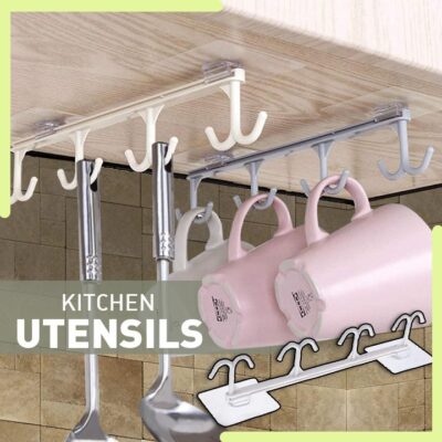 Punch Free Kitchen Hook,Multifunctional Punch Free Kitchen Hook