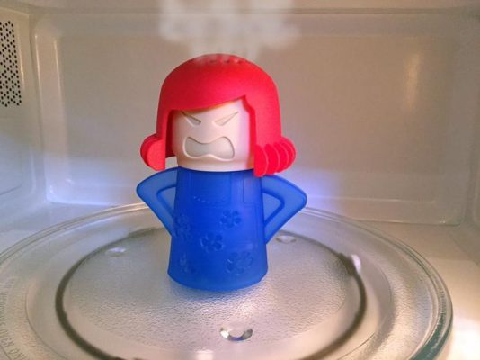 Angry Mama,angry mama microwave cleaner,angry mom microwave cleaner,steam cleaner,speediest