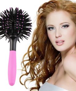 Curl Hair Brush,Hair Brush,Bomb Curl Hair Brush,3D Bomb Curl Hair Brush,3D Bomb