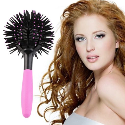 Curl Hair Brush,Hair Brush,Bomb Curl Hair Brush,3D Bomb Curl Hair Brush,3D Bomb