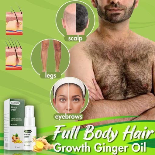 Full Body Hair Growth Ginger Oil