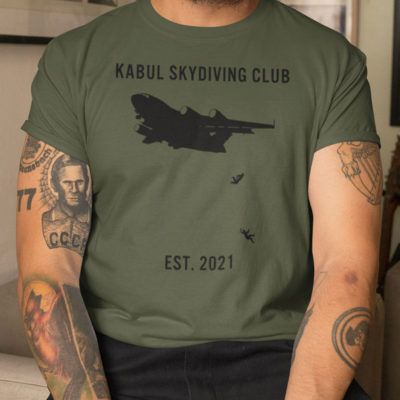 Kabul Skydiving Club T-shirt,Kabul Skydiving Club,Skydiving Club T-shirt,Kabul Skydiving,Club T-shirt