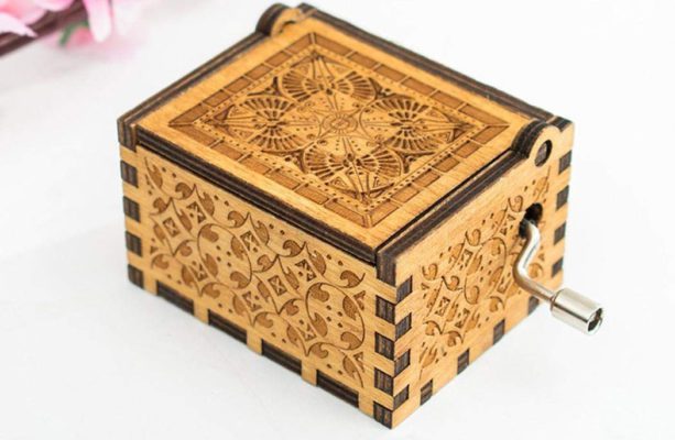 Wooden Music Box,Handmade Wooden Music Box,Movie Theme Song,Music Box,Theme Song