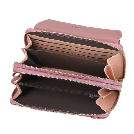 12 Card Slots Large Capacity Crossbody Bag - Image 3