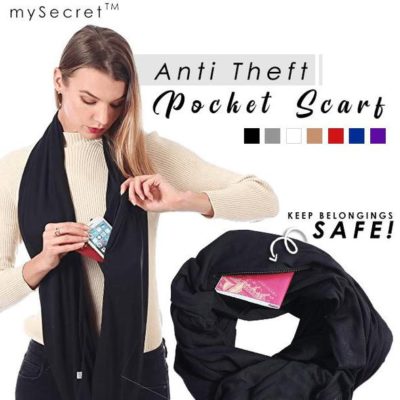 Anti Theft Scarf,Anti Theft,Scarf