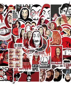 La Casa De Papel Stickers,La Casa De Papel