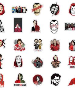 La Casa De Papel Stickers,La Casa De Papel