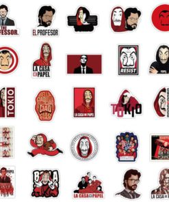 La Casa De Papel Stickers,La Casa De Papel