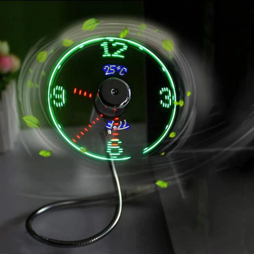 USB LED Clock Fan,LED Clock Fan,Clock Fan,LED Clock,USB LED Clock