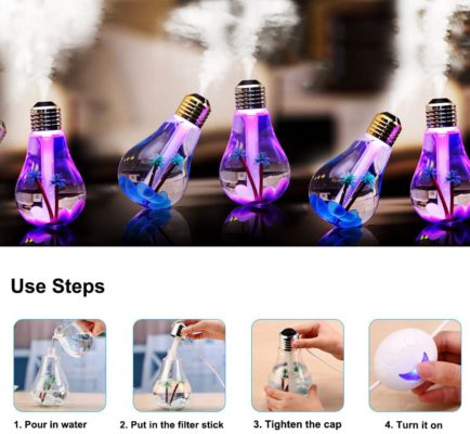 light bulb humidifier