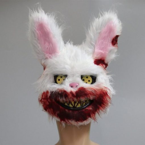 Creepy Halloween Mask,Rabbit Bloody,Halloween Mask,Creepy Halloween,Bloody Creepy