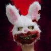 Creepy Halloween Mask,Rabbit Bloody,Halloween Mask,Creepy Halloween,Bloody Creepy