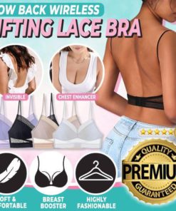 Low Back Wireless Lifting Lace Bra,Wireless Lifting Lace Bra,Lifting Lace Bra,Lace Bra,Low Back