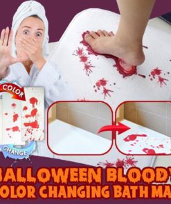 Halloween Bloody Color Changing Bath Mat,Bloody Color Changing Bath Mat,Changing Bath Mat,Bath Mat,Bloody Color