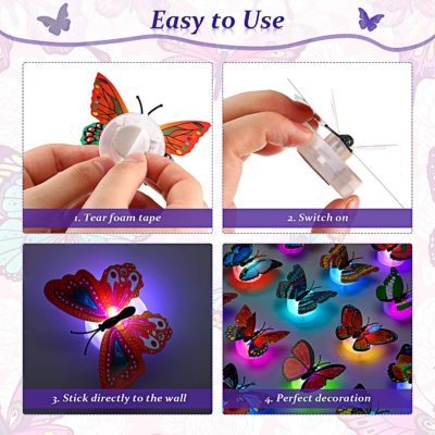 Butterfly Wall Lights,Wall Lights,Butterfly Wall,3D Butterfly,LED 3D Butterfly Wall Lights