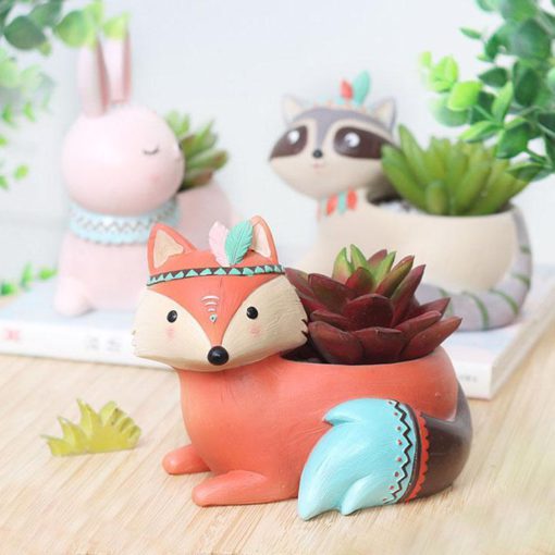 Boho Animals,Animal Planter