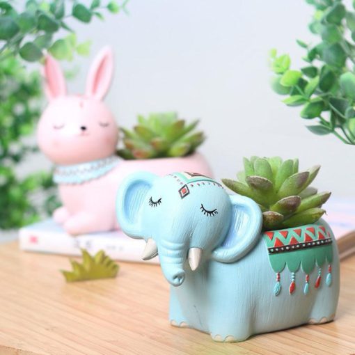 Boho Animals,Animal Planter